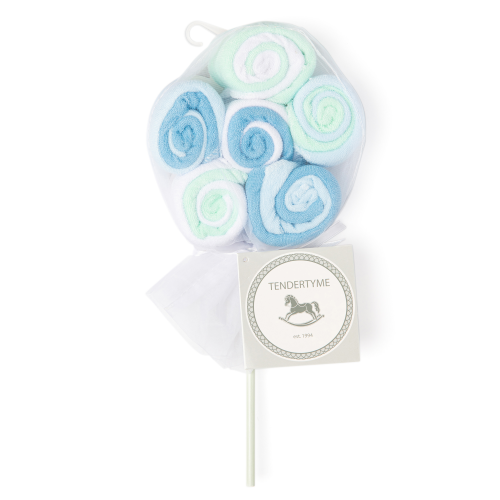 Lollipop washcloths