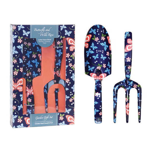 Garden Gift Set - Butterfly and Wild Rose