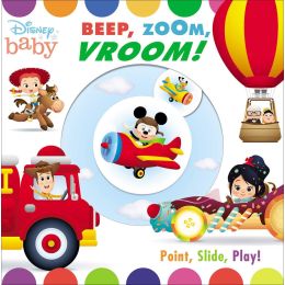 Disney Baby Beep, zoom, vroom! Hardcover Book