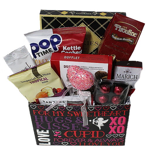 Valentine's Day Gourmet Snack Basket