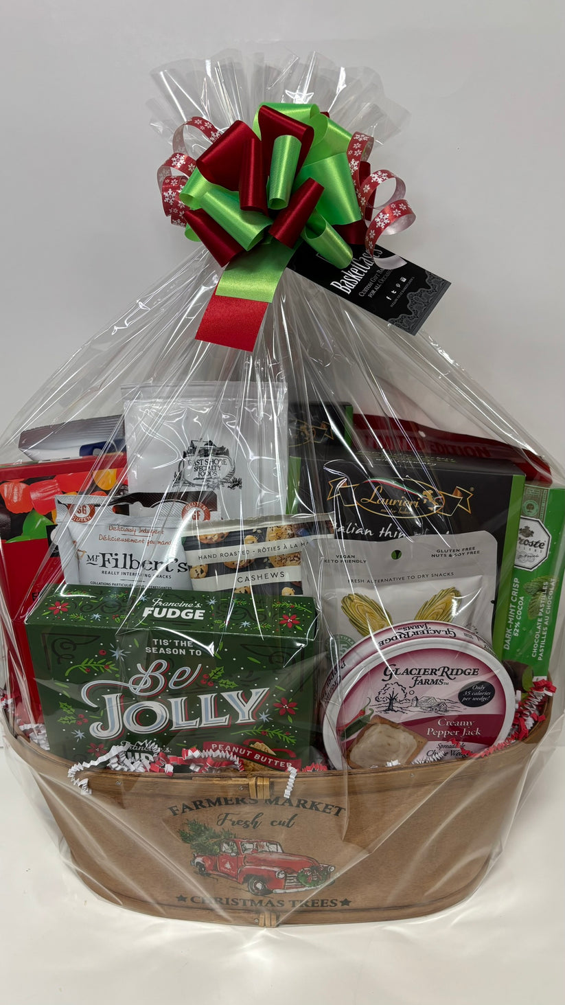 Holiday Gourmet Snack Gift Basket – BasketCases