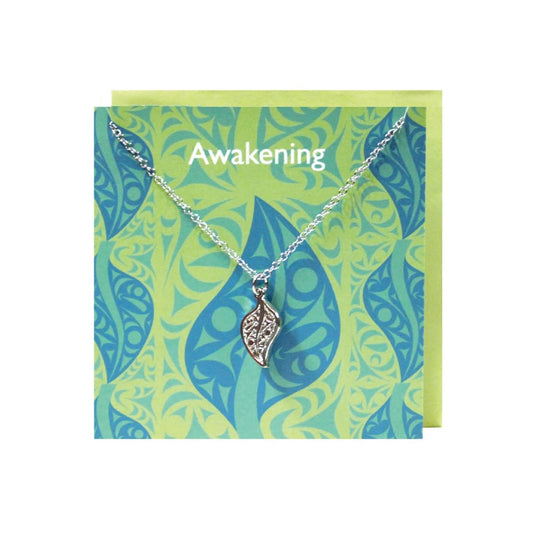 Pewter Charm Necklace with Greeting Card